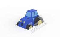 Фигура Трактор LRS-06 MAXI из резиновой крошки