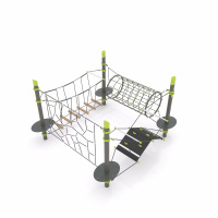 Игровой канатный комплекс Бокс