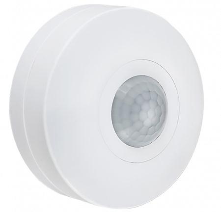 Датчик движения ДД-025 1200Вт 360град 6м IP20 белый IEK – №1