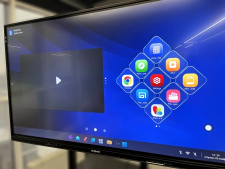Интерактивная панель AnTouch ANTP-75-20iG2.1 75", ANDROID 11, 8 Гб / 128 Гб, 4К, 1200:1, 400 лм, Type-С, Miracast, Dlna, AirPlay, WI-FI – №6