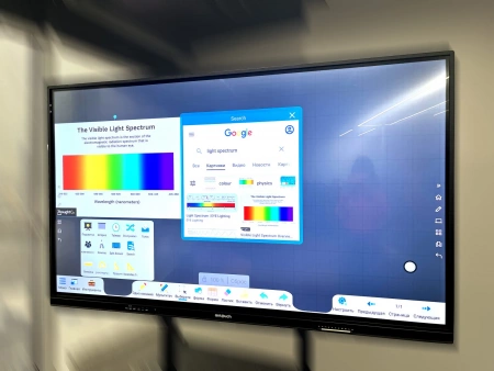 Интерактивная панель AnTouch ANTP-75-20iG2.1 75", ANDROID 11, 8 Гб / 128 Гб, 4К, 1200:1, 400 лм, Type-С, Miracast, Dlna, AirPlay, WI-FI – №7
