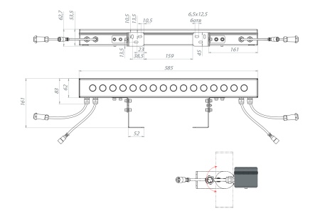 Светильник АРХИТЕКТОР RGBW 20 Вт LE-СБУ-37-020-2784-67RGBW – №9