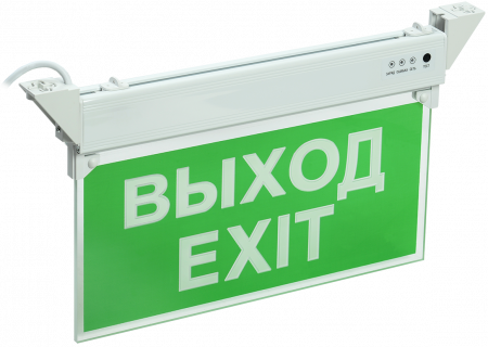 Светильник аварийно-эвакуационный светодиодный ССА 2101 односторонний 3ч 3Вт IP20 \"ВЫХОД-EXIT\" IEK – №1