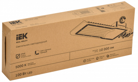 Светильник светодиодный ДКУ 1013-100Д 5000К IP65 IEK – №2
