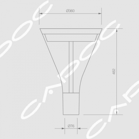 Светильник уличный светодиодный Авеню LED AVN AS 35 (AVENU LENS 35 AS) – №2